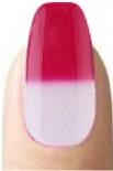 gel nail polish colour change