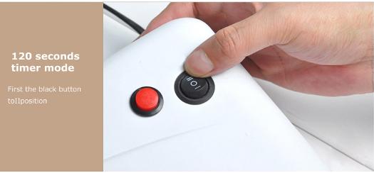 UV-Led curing lamp nail polish-shellac lamp